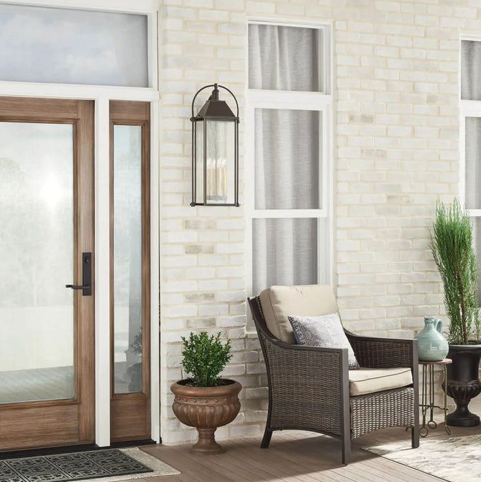 Kichler 49716 Harbor Row 4-lt 29" Tall Outdoor Wall Light