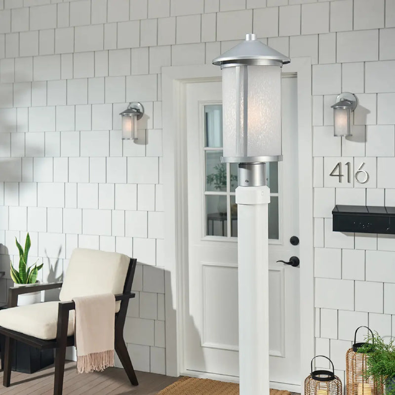 Kichler 59101 Lombard 1-lt 17" Tall Outdoor Post Mount