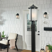 Kichler 59101 Lombard 1-lt 17" Tall Outdoor Post Mount