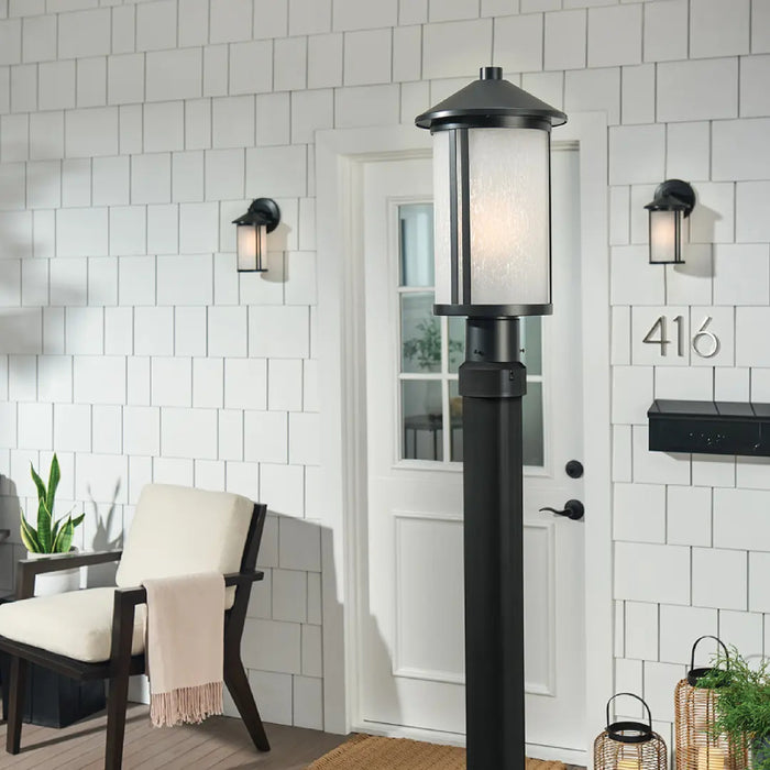 Kichler 59101 Lombard 1-lt 17" Tall Outdoor Post Mount