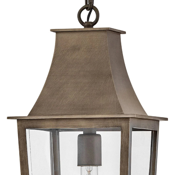 Hinkley 28892 Georgetown 1-lt 9" LED Hanging Lantern - Burnished Bronze