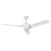 Hinkley 907256 Tiburon 56" Smart Ceiling Fan with LED Light Kit - Matte White
