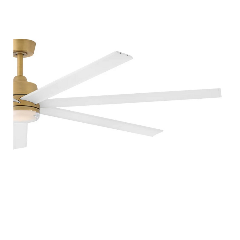Hinkley 910672 Current 72" Smart Ceiling Fan with LED Light Kit - Heritage Brass