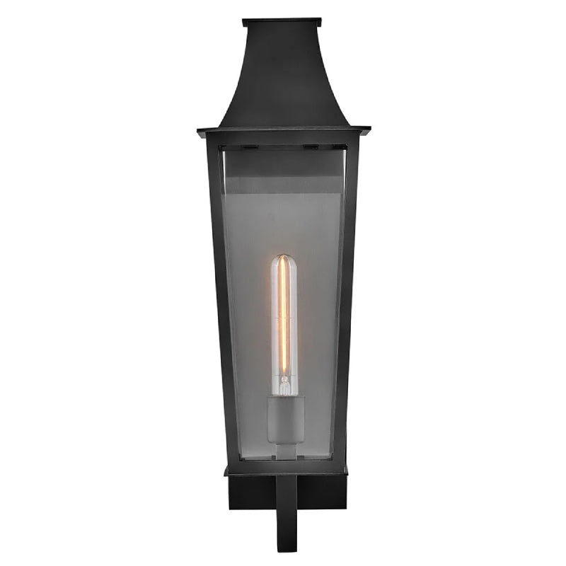 Hinkley 28894 Georgetown 1-lt 22" Tall LED Outdoor Wall Lantern - Black