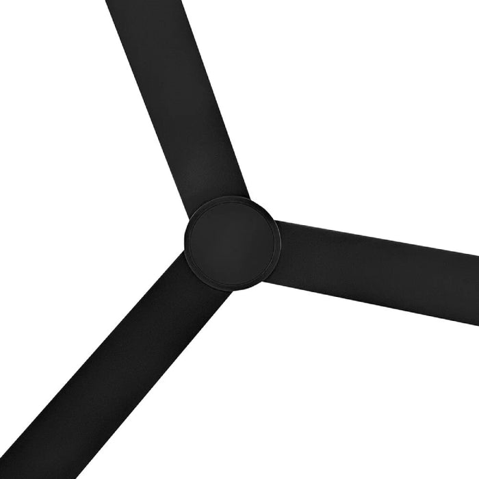 Hinkley 907452 Speck 52" Indoor/Outdoor Smart Ceiling Fan with LED Light Kit - Matte Black