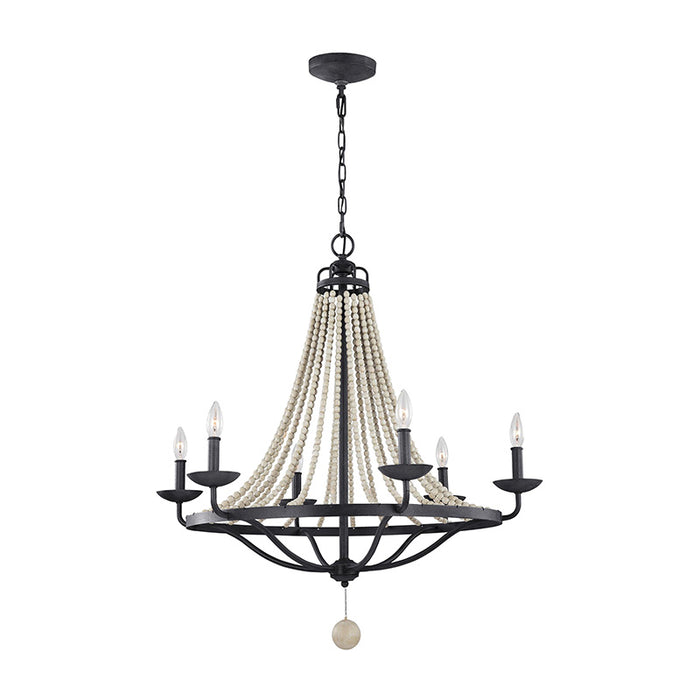 Visual Comfort F3129 Nori 6-lt Chandelier