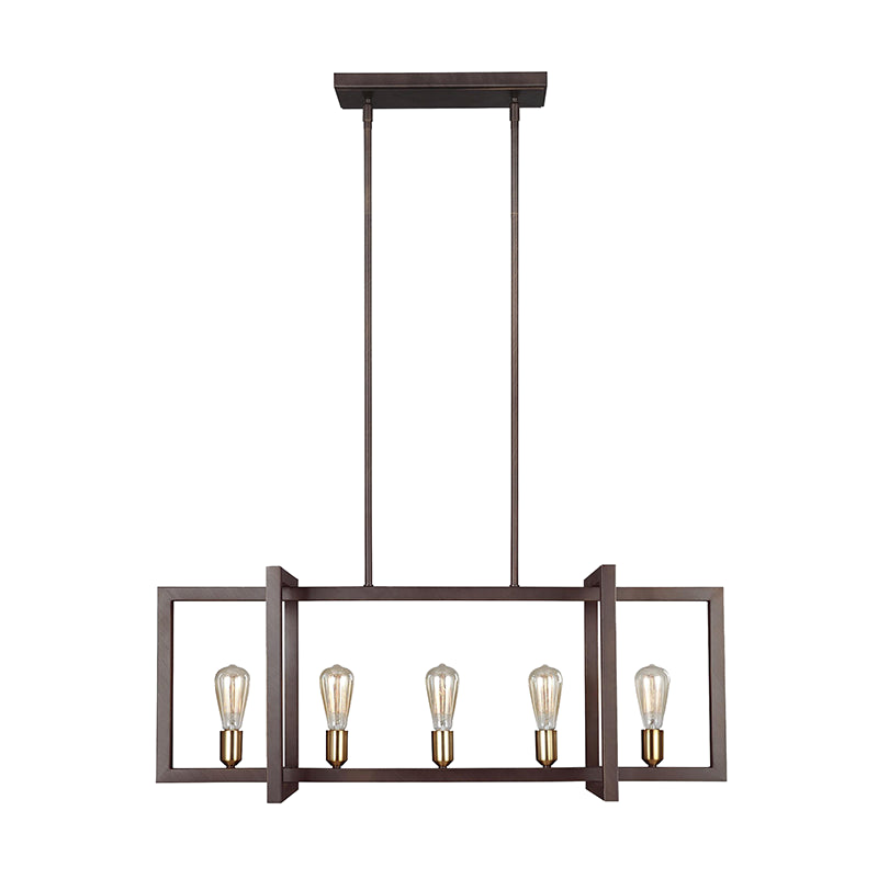 Visual Comfort F3147 Finnegan 5-lt Island Chandelier