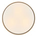 Hinkley 30075 Cedric 3-lt 18" LED Flush Mount - Lacquered Brass