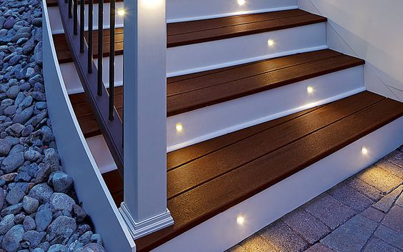 ROC Lighting ST-100 2.5W LED Recessed Step Light, 24V