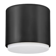 Hinkley 30070 Cedric 1-lt 5" LED Flush Mount - Black