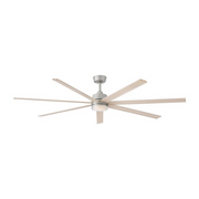 Hinkley 910672 Current 72" Smart Ceiling Fan with LED Light Kit - Brushed Nickel