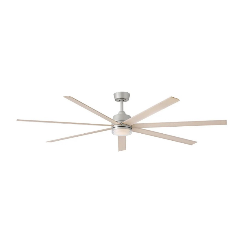 Hinkley 910672 Current 72" Smart Ceiling Fan with LED Light Kit - Brushed Nickel