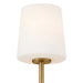 Hinkley 46950 Saunders 1-lt 16" Tall LED Wall Sconce - Lacquered Brass