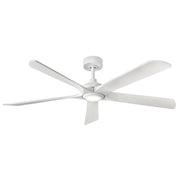 Hinkley 907358 Layton 58" Smart Ceiling Fan with LED Light Kit - Matte White