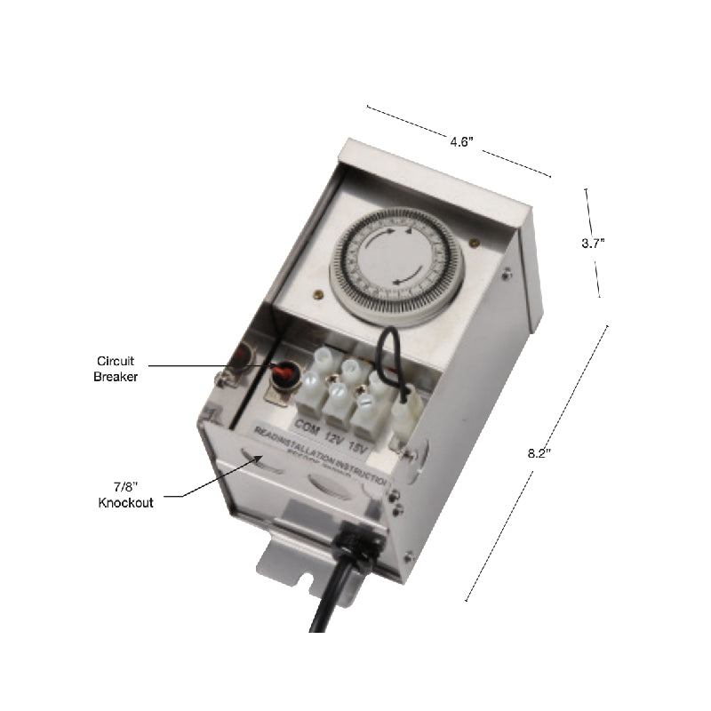 SPJ FB-75-120M12 75W 12V Outdoor Magnetic Transformer