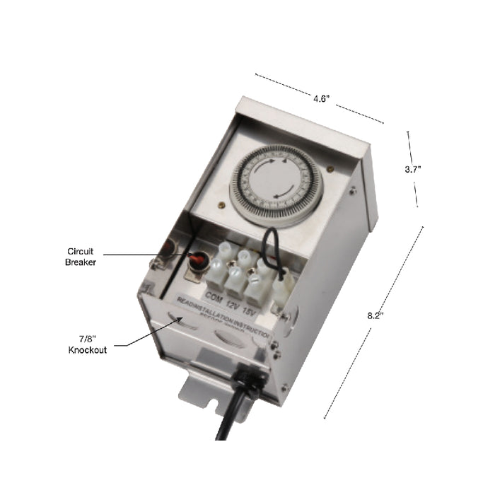 SPJ FB-75-120M12 75W 12V Outdoor Magnetic Transformer