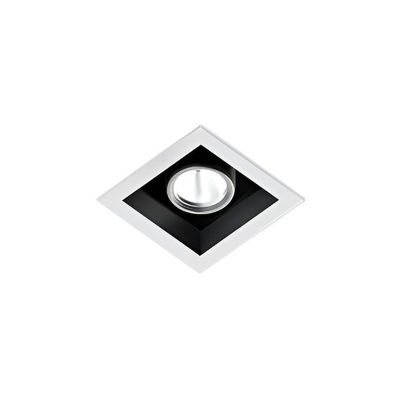 Elite FC1-LED-2000L 1 Head Flanged Recessed Multiple Combo LED Downlight, 2000 Lumens, 120V