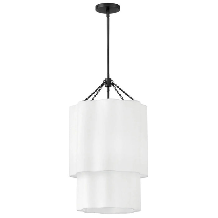 Hinkley 47737 Gwen 4-lt 16" LED Pendant - Black