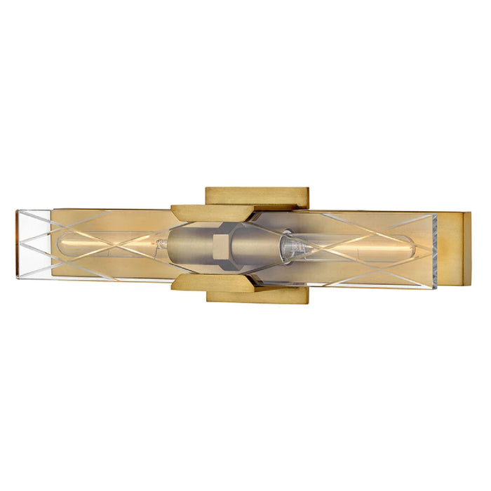 Hinkley 57062 Monte 2-lt 20" Tall LED Wall Sconce - Heritage Brass