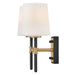 Hinkley 56952 Saunders 2-lt 14" LED Vanity - Black
