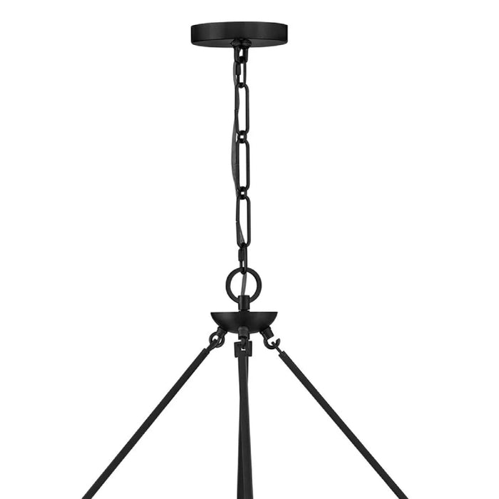 Hinkley 47476 Copley 12-lt 36" LED Chandelier - Black