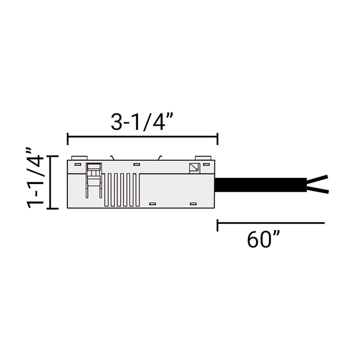Elite FG-ACC-3 Live-End with 5-ft Cable