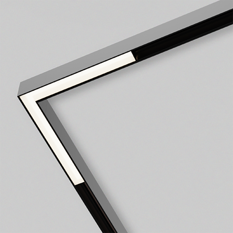 Elite FG-L1R-C90 Groove 48V Seamless Linear Diffused, Flat Corner