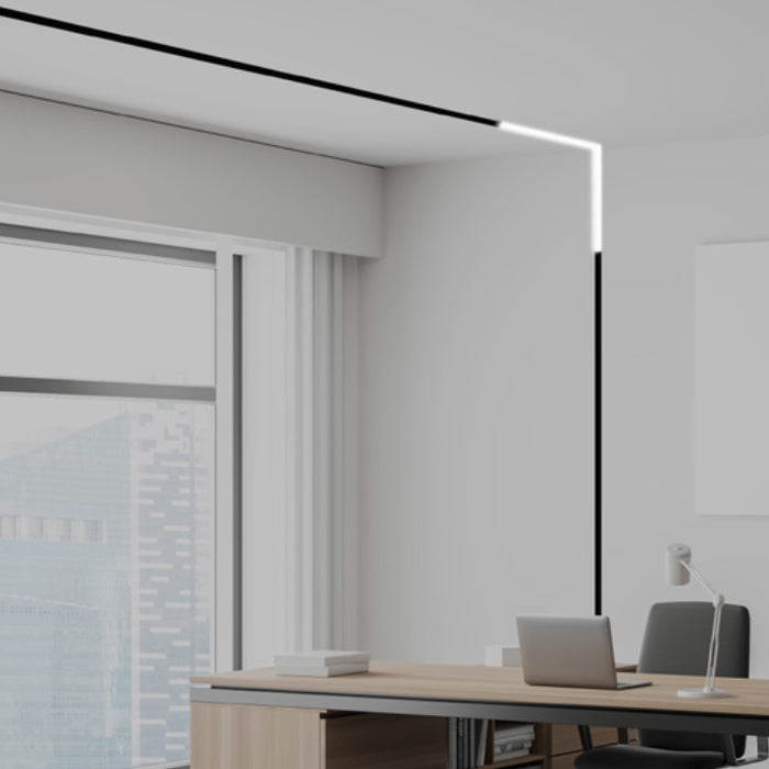 Elite FG-L1R-CI Groove 48V Seamless Linear Diffused, Inside Corner