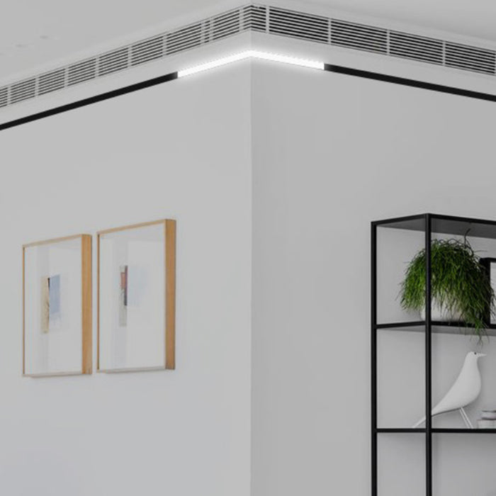 Elite FG-L1R-CO Groove 48V Seamless Linear Diffused, Outside Corner