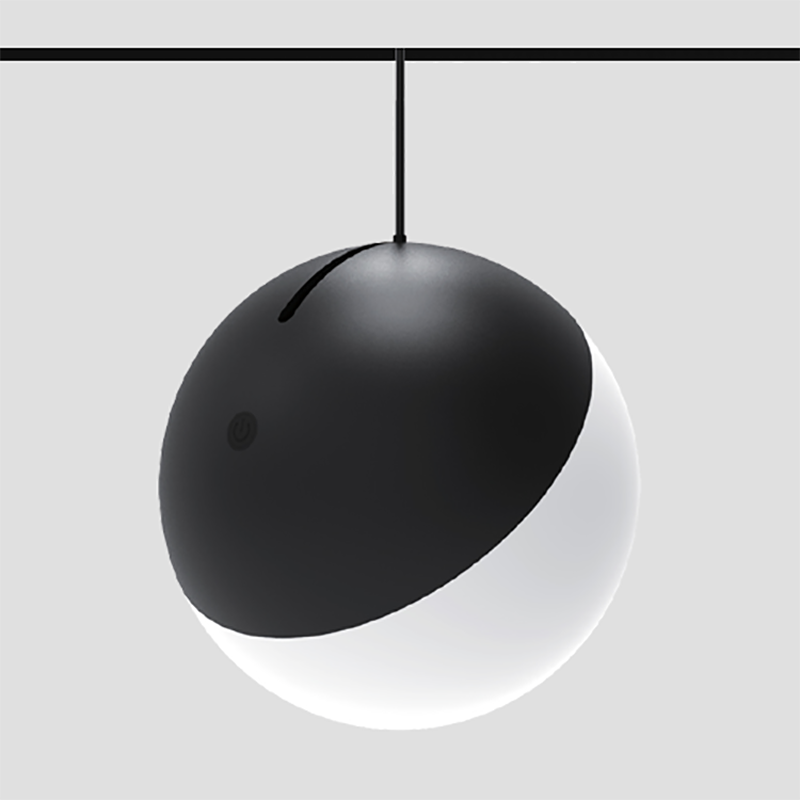 Elite FG-P4-3 Groove 48V 7" Pendant Globe
