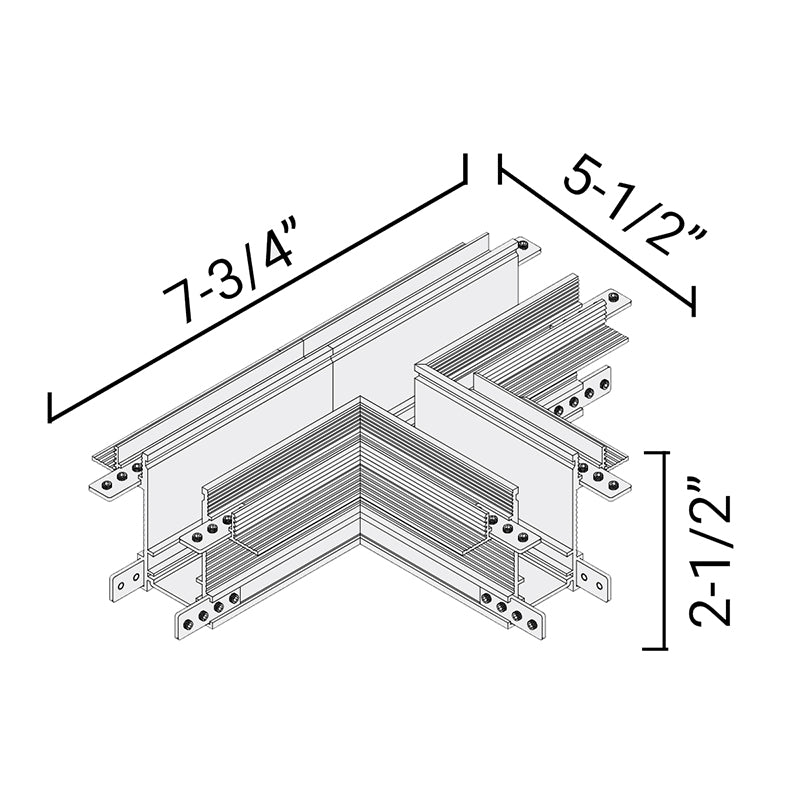 Elite FG-RTL-ACC-5 "T" Form Track Connector, Flat Plane
