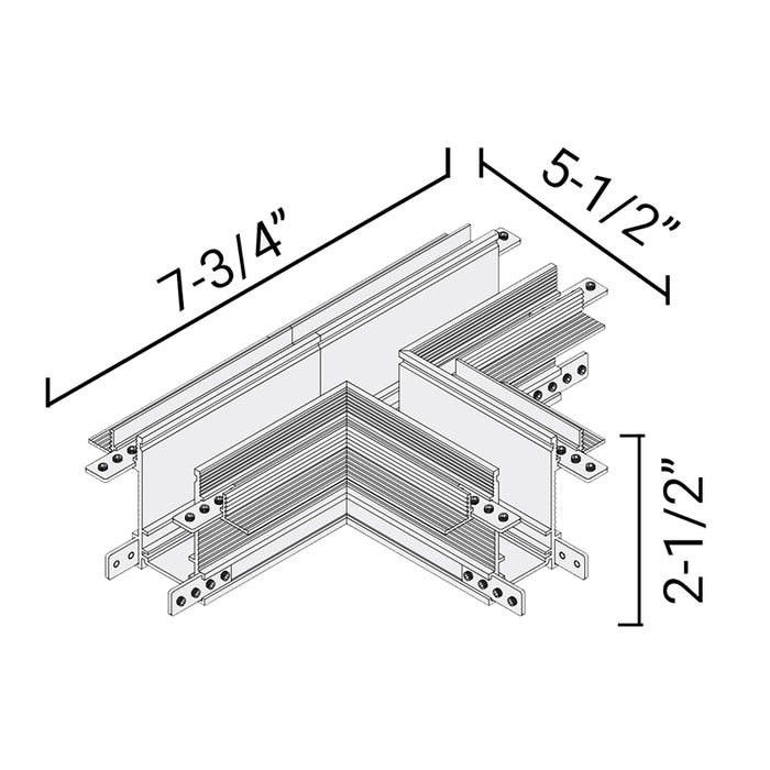 Elite FG-RTL-ACC-5 "T" Form Track Connector, Flat Plane