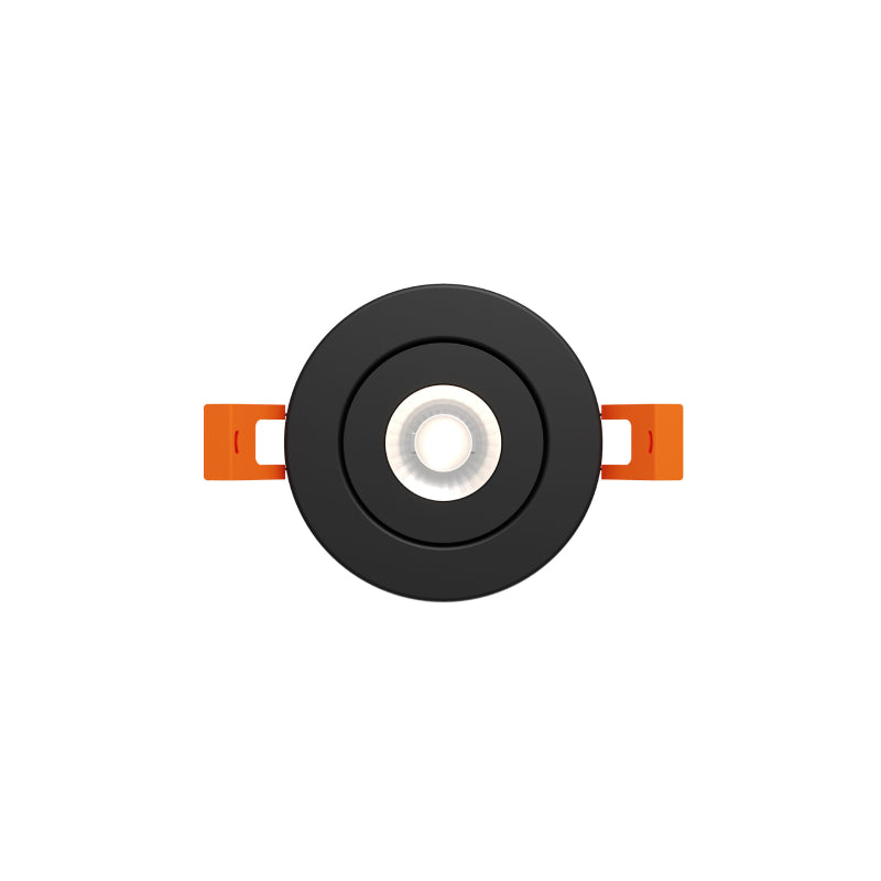 Dals FGM2-CDW Pivot 2" Flat Round Gimbal Recessed, 5CCT+Dim-to-Warm