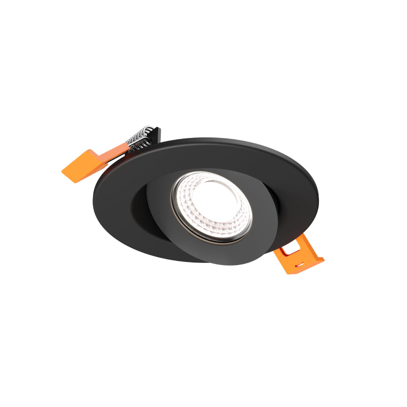 Dals FGM3-CDW Pivot 3" Flat Round Gimbal Recessed, 5CCT+Dim-to-Warm