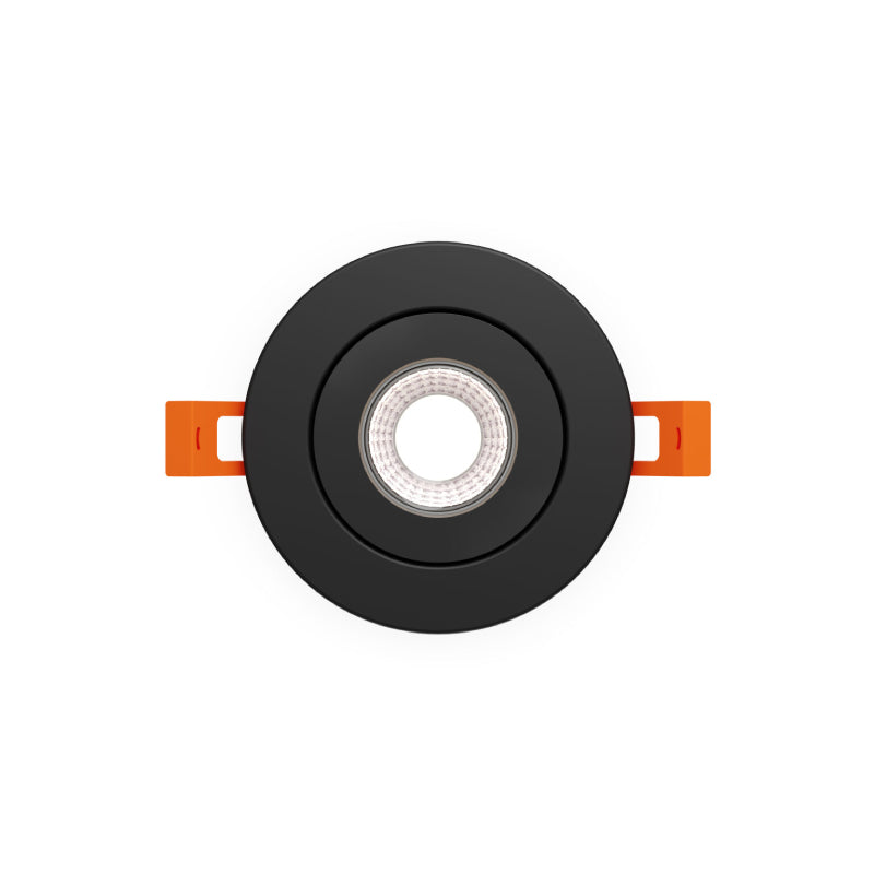 Dals FGM3-CDW Pivot 3" Flat Round Gimbal Recessed, 5CCT+Dim-to-Warm