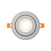 Dals FGM4-CDW Pivot 4" Flat Round Gimbal Recessed, 5CCT+Dim-to-Warm