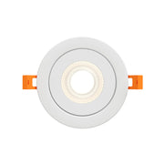Dals FGM4-CC-V Pivot 4" Flat Round Gimbal Recessed, 5CCT Selectable