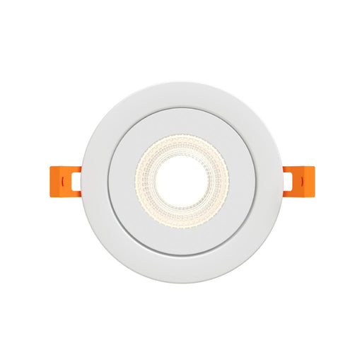 Dals FGM4-CC-V Pivot 4" Flat Round Gimbal Recessed, 5CCT Selectable
