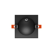 Dals FGM4SQ-CDW Pivot 4" Flat Square Gimbal Recessed, 5CCT+Dim-to-Warm