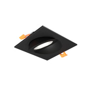 Dals FGM4SQ-CDW Pivot 4" Flat Square Gimbal Recessed, 5CCT+Dim-to-Warm
