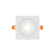 Dals FGM4SQ-CDW Pivot 4" Flat Square Gimbal Recessed, 5CCT+Dim-to-Warm