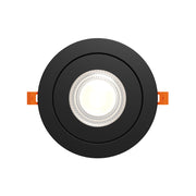 Dals FGM6-CDW Pivot 6" Flat Round Gimbal Recessed, 5CCT+Dim-to-Warm