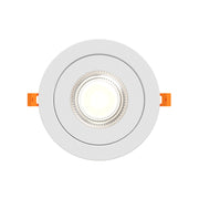 Dals FGM6-CDW Pivot 6" Flat Round Gimbal Recessed, 5CCT+Dim-to-Warm