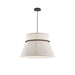 Bover Folie S/60 3-lt 24" LED Pendant-white