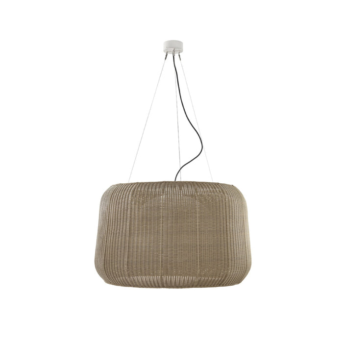 Bover Fora 90 1-lt 35" LED Outdoor Pendant, TRIAC-Natural White/Light Beige
