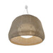 Bover Fora 90 1-lt 35" LED Outdoor Pendant, TRIAC-Natural White/Light Beige
