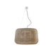 Bover Fora 90 1-lt 35" LED Outdoor Pendant, TRIAC-Natural White/Light Beige
