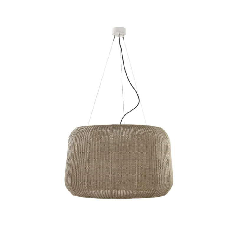 Bover Fora 90 2-lt 35" LED Outdoor Pendant-Natural White/Light Beige