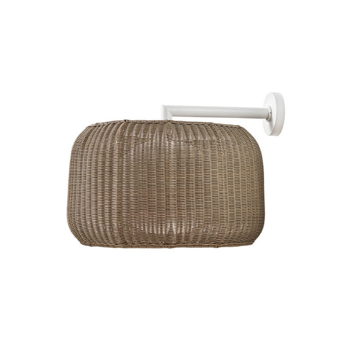 Bover Fora A 1-lt 20" LED Outdoor Wall Sconce, TRIAC Dimming-Natural White/Light Beige