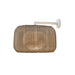 Bover Fora A 2-lt 20" LED Outdoor Wall Sconce-Natural White/Light Beige
